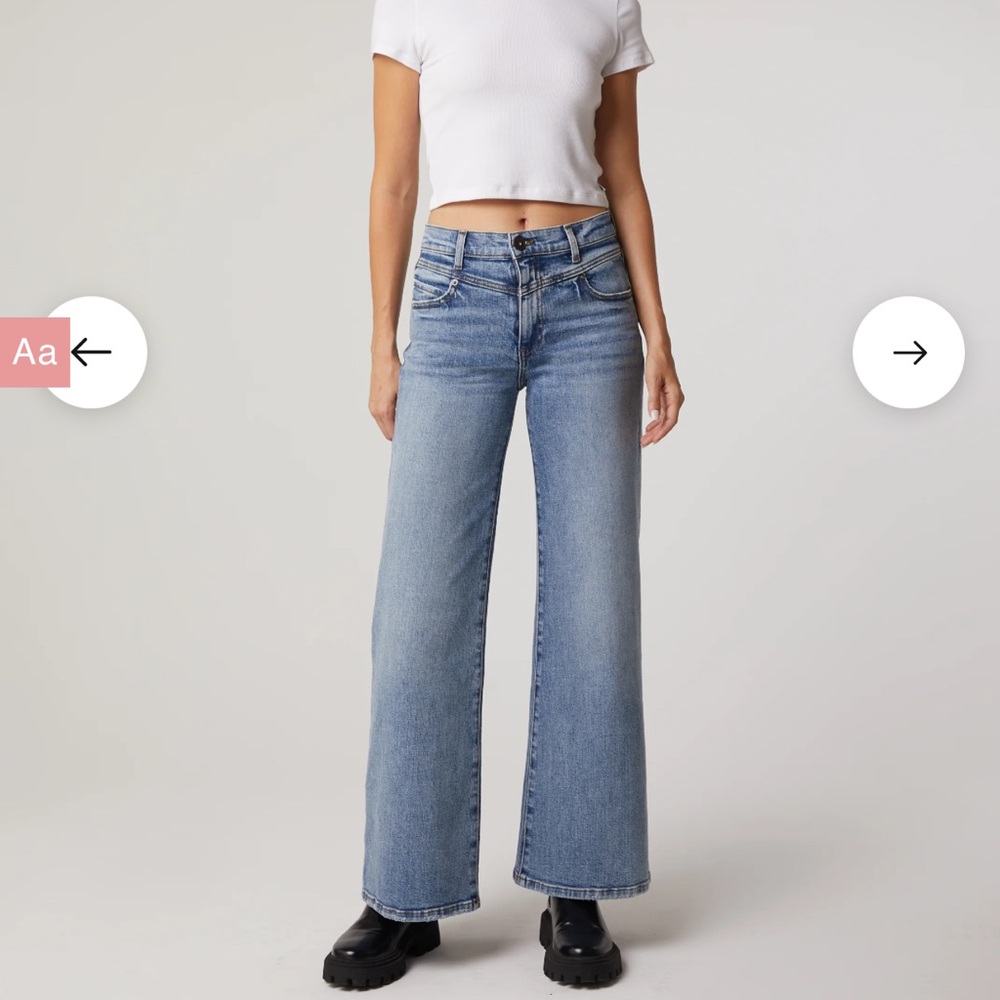 Edyson Conrad high rise wide leg jeans